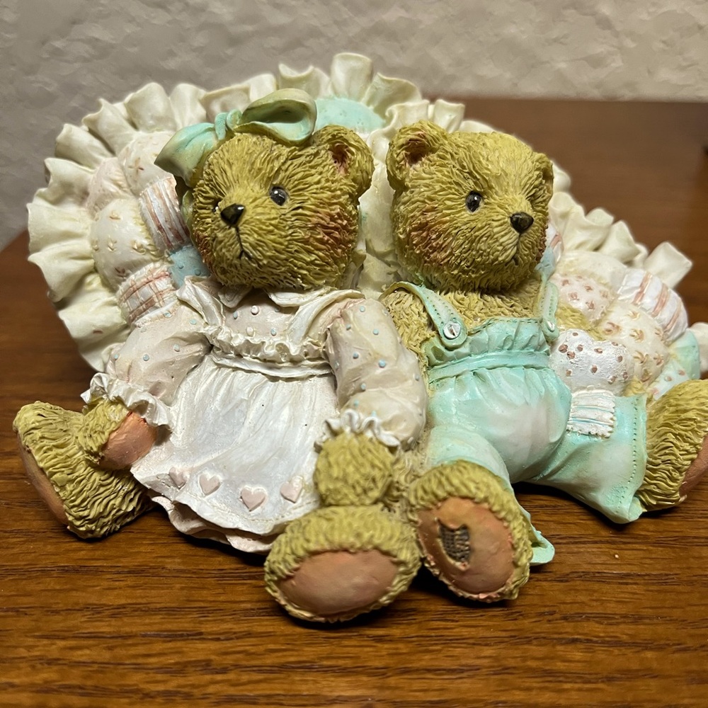 Cherished Teddies Figurine - Michelle and Michael